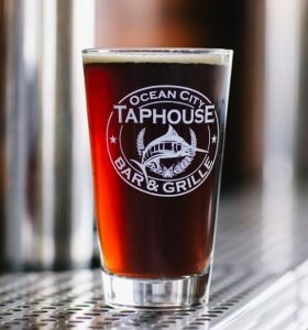 image of tasty taphouse beer in glass